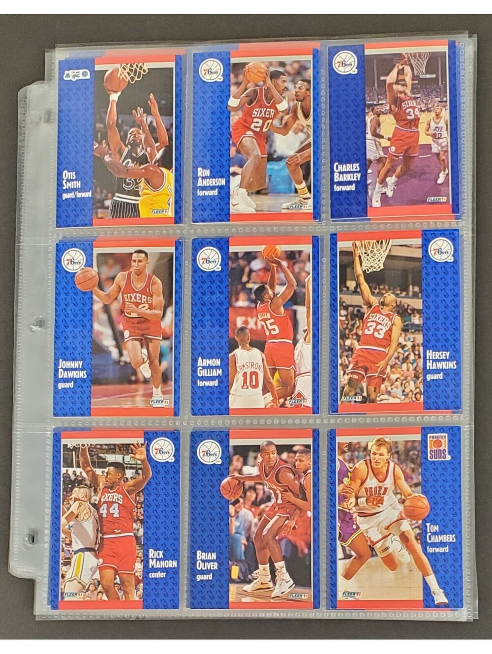 Vintage 1990-91 Fleer NBA Basketball Card Collection Lot of 100 Pcs